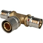 Тройник переходной STOUT 20х26х20 для металлопластиковых труб прессовой