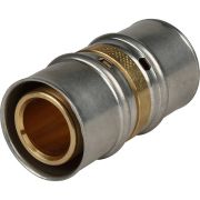 Муфта STOUT соединительная равнопроходная 32х32 для металлопластиковых труб прессовой