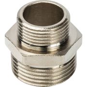 Ниппель НН STOUT переходной никелированный 1 X3/4