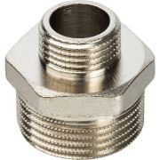 Ниппель НН STOUT переходной никелированный 1 X1/2