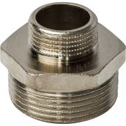 Ниппель НН STOUT переходной никелированный 1 1/4X3/4