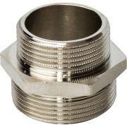 Ниппель НН STOUT переходной никелированный 1 1/2X1 1/4