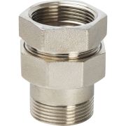 Разъемное соединение STOUT американка ВН никелированное, уплотнение под гайкой 1 1/2 o-ring кольцо