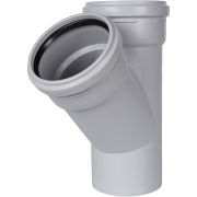 Тройник канализационный бесшумный STOUT D 110 x 110 / 45°