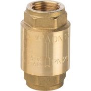 Клапан обратный пружинный муфтовый STOUT 1/2 с металлическим седлом SVC-0001-000015