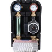 Насосная группа STOUT SDG-0038 с теплообменником 34 пластины,с насосом Grundfos UPSO 25-65 в теплоизоляции