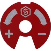Синий-красный диск STOUT для распределительных коллекторов