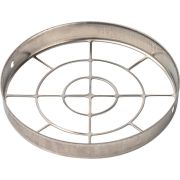 *SCA-0080-010003 STOUT Элемент дымохода решетка из нержавеющей стали DN80 для воздухоподводящей трубы