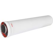 Удлинитель дымохода ROMMER коаксиальный раструбный 60/100 L 500