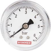 Манометр аксиальный ROMMER 50 мм 1/4