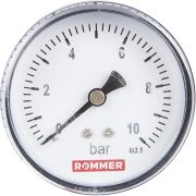 Манометр аксиальный ROMMER 63 мм 1/4