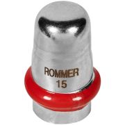 Заглушка ROMMER 15 из нержавеющей стали прессовой