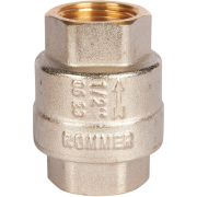 Клапан обратный пружинный муфтовый с металлическим седлом ROMMER 1/2