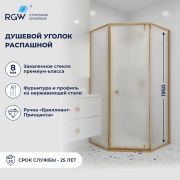 Душевой уголок RGW HO-088Gb 1000x1000