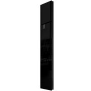 Дизайн-конвектор STOUT LUNA 225x1200 прав 0.7 кВт шнур Glass RAL9005 BI
