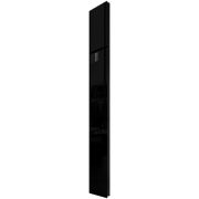 Дизайн-конвектор STOUT LUNA 300x2200 прав 1.6 кВт шнур Glass RAL9005 BI