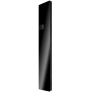 Дизайн-конвектор STOUT LUNA 400x1800 прав 2.5 кВт шнур Glass Matt RAL9005 BI