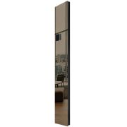 Дизайн-конвектор STOUT LUNA 400x2200 прав 1.6 кВт шнур RAL9005 Mirror bronze BI