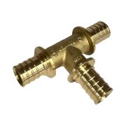 Тройник равнопроходный ROMMER 25x25x25 для труб из сшитого полиэтилена аксиальный