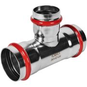 Тройник ROMMER переходной ВПр 54х42х54 из нержавеющей стали прессовой